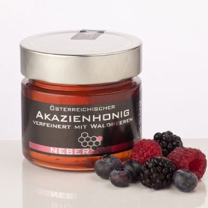 AKAZIENHONIG VERFEINERT MIT WALDBEEREN