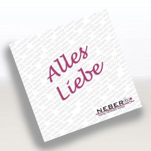 Geschenkkarte Alles Liebe