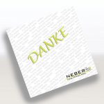 Geschenkkarte Danke