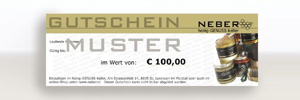Gutschein € 100