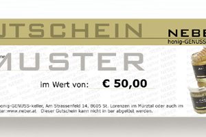 Gutschein € 50
